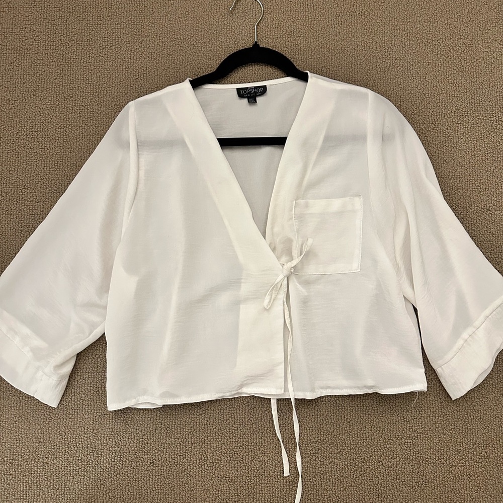 Beautiful white blouse from topshop